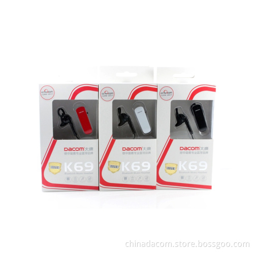 Dacom hottest bluetooth wireless headset k69